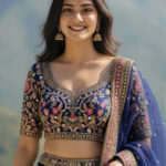 Cotton Saree with Temple Border