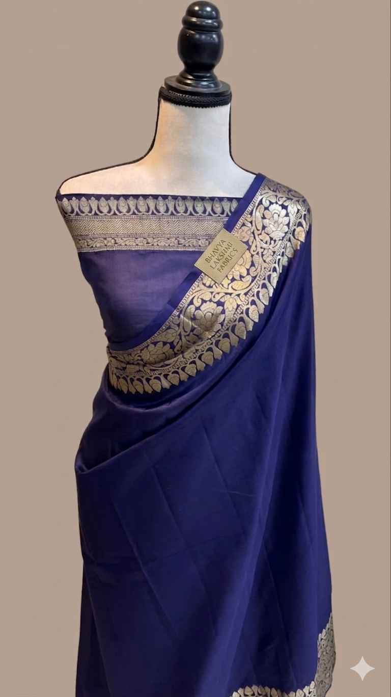 navy -blue-pure-katan-silk-banarasi-saree Bhavya lakshmi banarasi saree_6