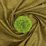 Bhavyaloom Men's 100% Pure Linen Luxury Shirt – Olive Green